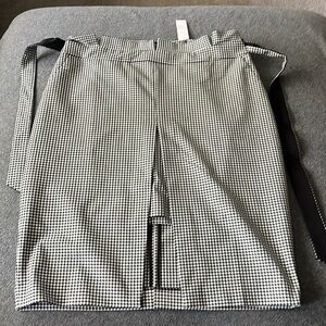 WHBM Gingham Pencil Skirt Size 14